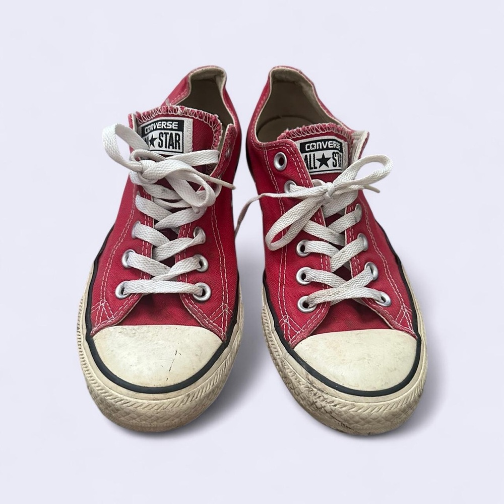 Converse Classic Red Canvas Sneakers